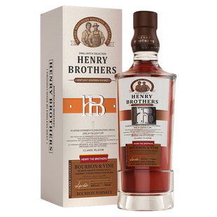 【43度波本威士忌】美国进口亨利兄弟大兵波本威士忌洋酒送礼盒装
