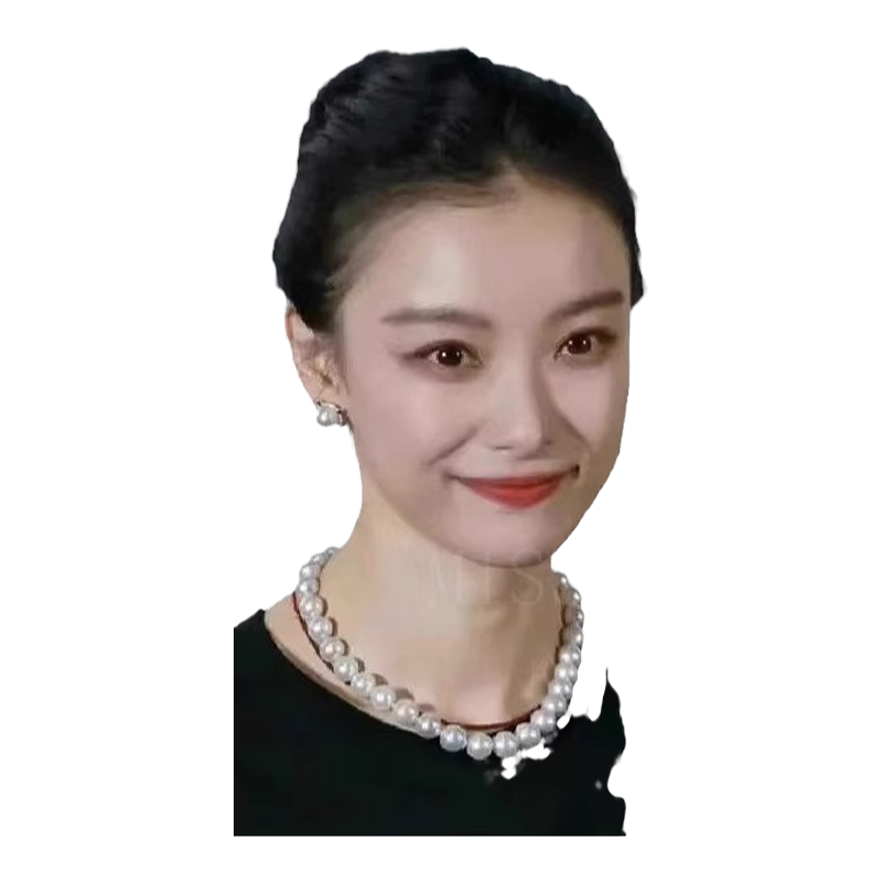 倪妮同款淡水珍珠耳钉女高级感耳饰无耳洞耳夹2026年新款爆款耳环