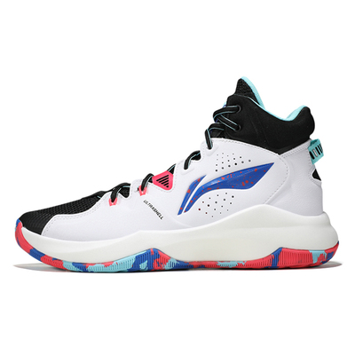 李宁正品新款男子韦德系列高帮音速运动休闲实战篮球鞋ABAR097