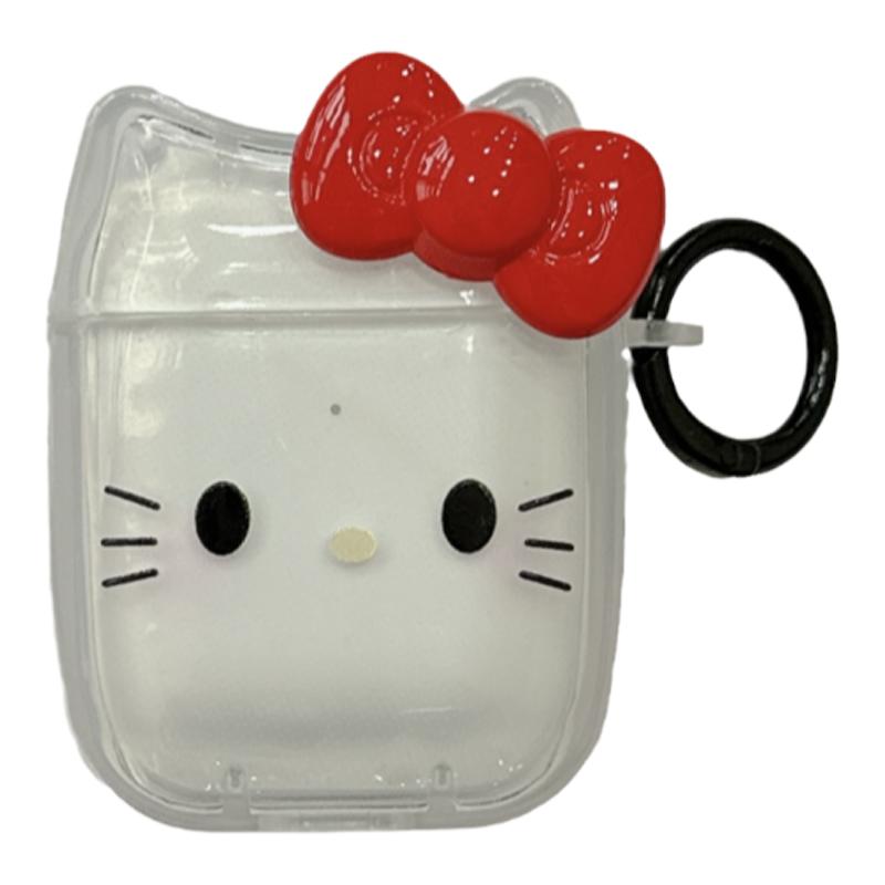 立体蝴蝶结hellokitty适用airpodspro2代保护套4苹果耳机保护壳airpods3无线蓝牙耳机套airpo