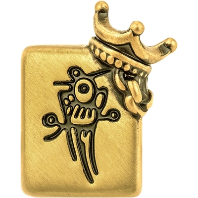 周大福独白复古黄金转运珠