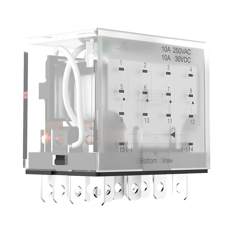 凯昆KACON 继电器220v交流中间24v小型dc电磁12v伏14脚接触 K710