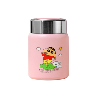 蜡笔小新迷你保温杯316不锈钢200ml便携卡通可爱高颜值噜噜迷你
