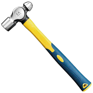 东成纤维柄圆头锤奶头锤木工安装锤家用防锈砸核桃迷你手工小锤子