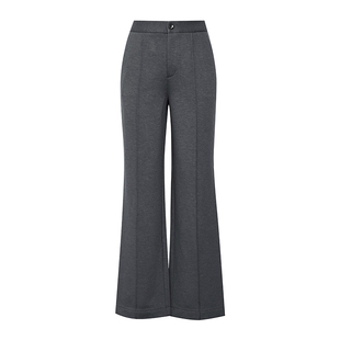 AMAS{专柜哥家}商场同款通勤休闲裤磨毛垂感加绒直筒裤女110036