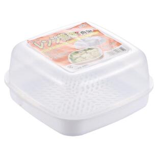 日本进口微波炉专用隔水蒸碗家用带盖加热馒头包子米饭蒸笼烧麦盒