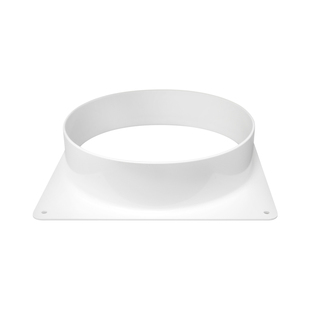 平板法兰接头新风机连接口圣方转圆排风中央空调出风口方底直法兰