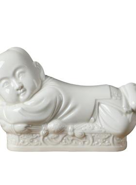 大宋定瓷孩儿枕定窑中式创意装饰