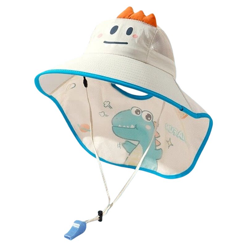 儿童风扇防晒帽太阳能男童遮阳帽