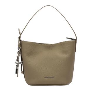 红蜻蜓真皮水桶包女式新款手提菜篮子包时尚高级礼物单肩斜挎小包