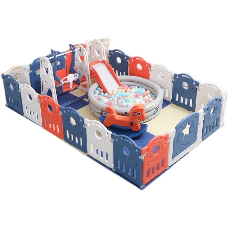 儿童家用乐园游乐场游戏围栏宝宝室内婴儿安全爬行垫学步防护栅栏