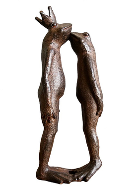 青蛙王子摆件复古美式乡村风格