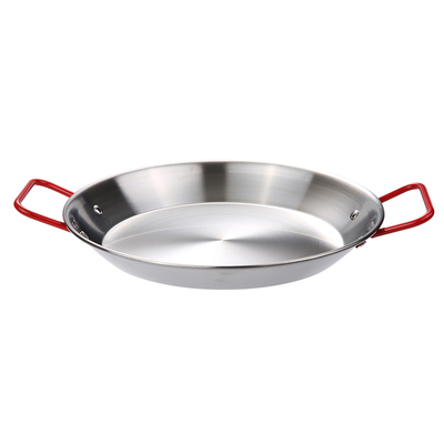 PAELLA不锈钢海鲜饭锅双耳平底锅