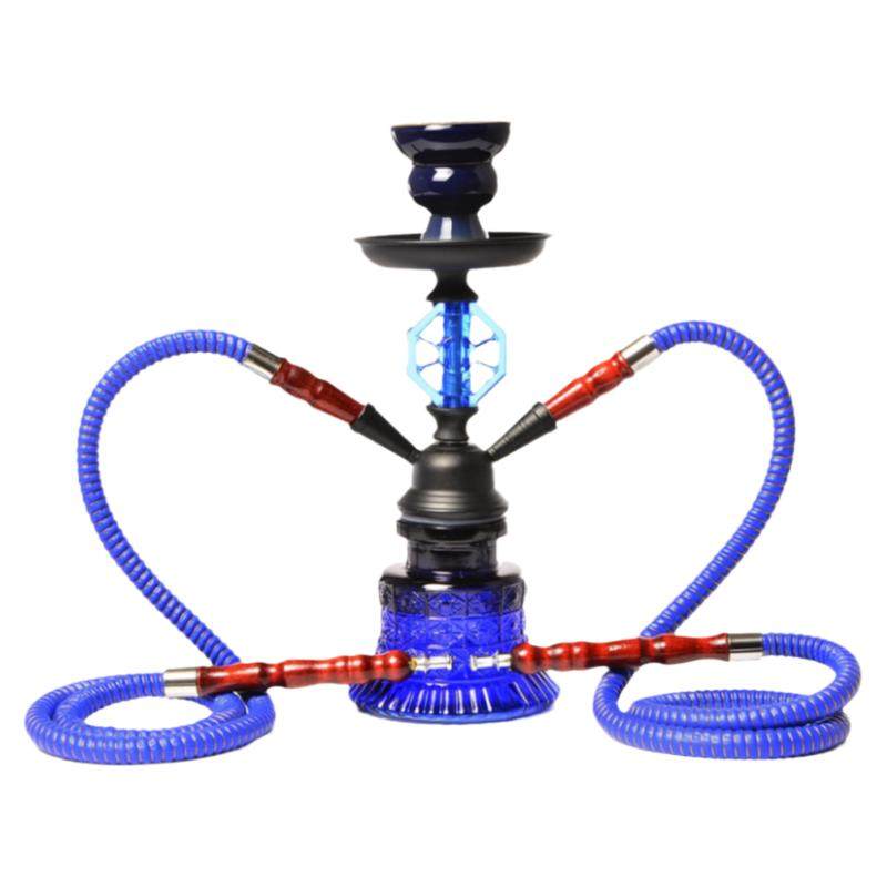 酒吧大烟雾水烟壶套装双管全套阿拉伯文化水烟装饰壶水烟膏hookah