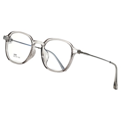 百世芬06-16269超轻TR90眼镜框复古多边形近视眼镜架装饰镜架