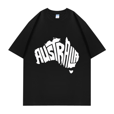 澳大利亚兄弟情侣装短袖T恤衣服