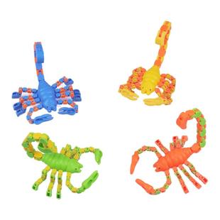 解压创意DIY链条仿真动物百变机械蝎子拼装益智卡通玩具男女孩