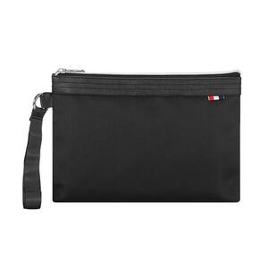 杰利7155 文件袋帆布防水加厚A5手提资料袋纯色 米高多层拉链袋定制新款设计文旅手拿包票据包文具袋办公收纳