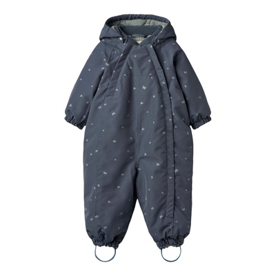 丹麦Wheat 25AW新款儿童滑雪服夹棉连帽连体夹克棒球服男女秋冬