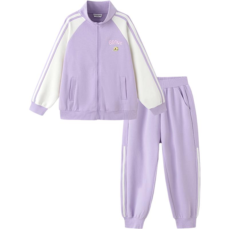 巴拉巴拉儿童运动套装棒球服外套