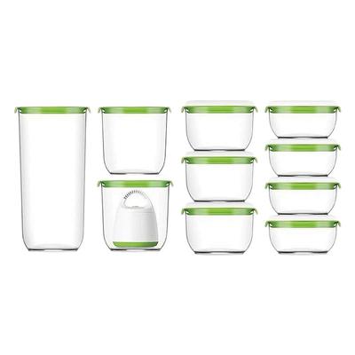 FOSA智能抽真空保鲜盒圆形套装