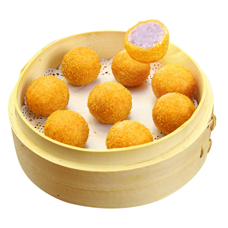 大笑香芋地瓜丸油炸小吃