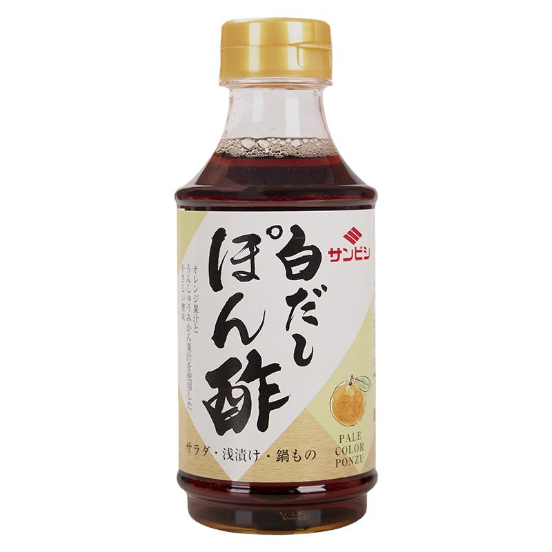 日本进口三菱淡色日式火锅柚子醋