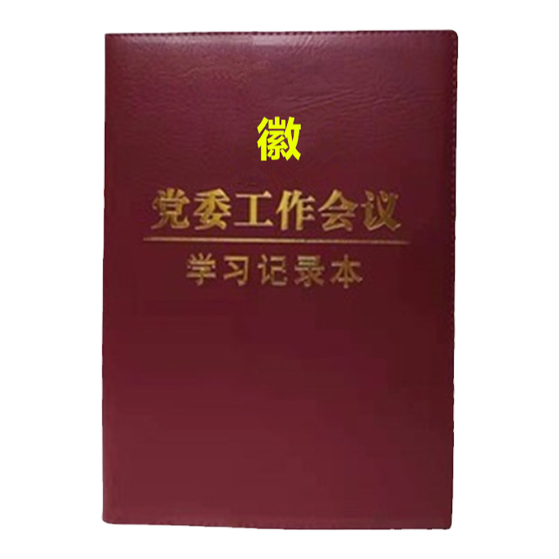 党委工作会议学习记录本
