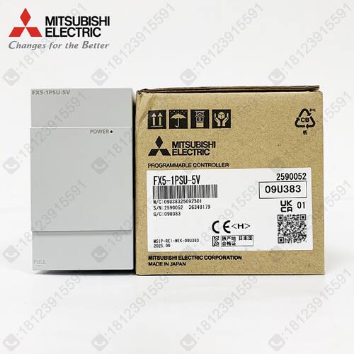 议价三菱FX5系列扩展电源模块 FX5-1PSU-5V 全新原装
