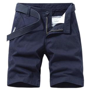 夏季工装短裤男士运动休闲直筒潮流沙滩大码马裤半裤子男款外穿