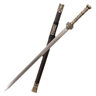 干将莫邪龙泉市周松清宝剑工艺品八面汉剑百炼钢刀剑兵器未开刃