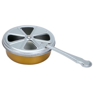 不锈钢酒精杯固体酒精烤鱼炉燃料碗调火盖烧烤调节火力大小燃烧盒