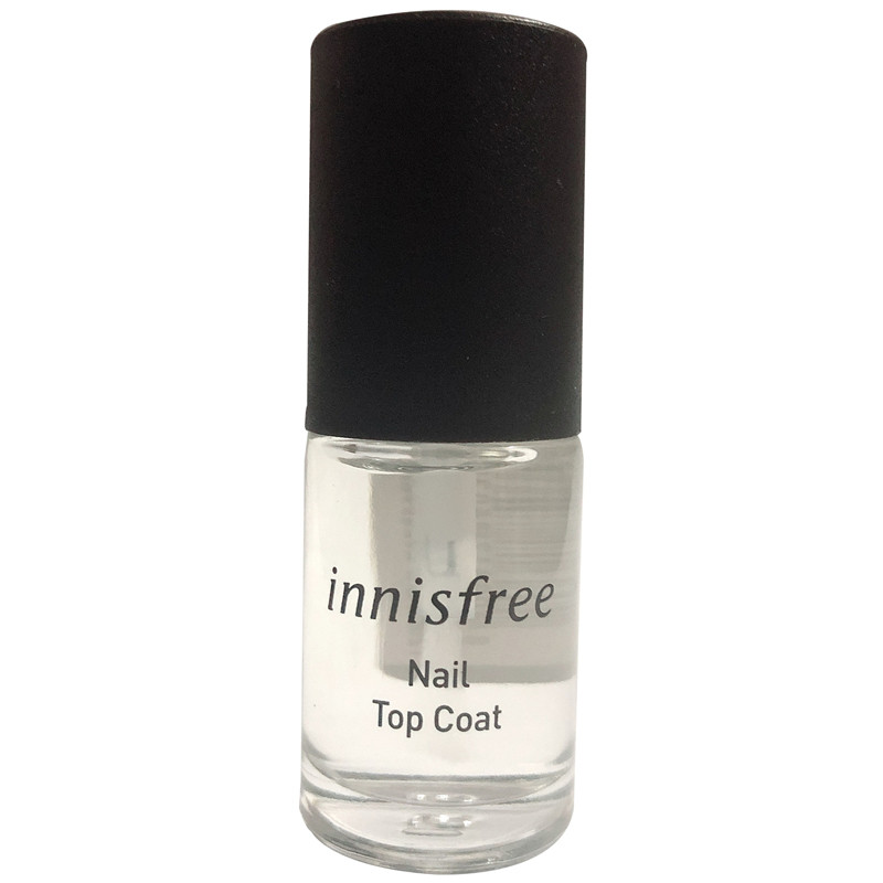 innisfree悦诗风吟指甲油透明护甲油磨砂封层营养油无色底油亮油