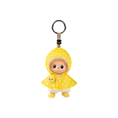 拉布布4.0mini卡通雨衣娃衣