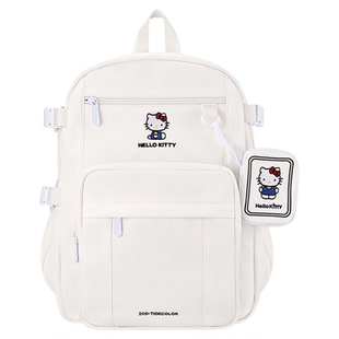 正港ZGOxHelloKitty双肩包女2026新款旅行背包大容量初中学生书包