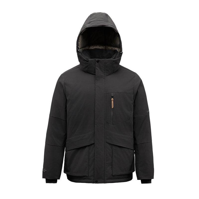 君羽700蓬男简约时尚保暖鹅绒服