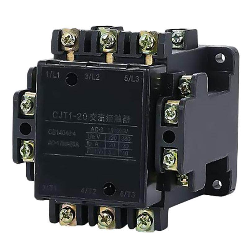 CJT1-40A交流接触器银点36V 80V 220V 380V 10A/20A/40A两相 三相