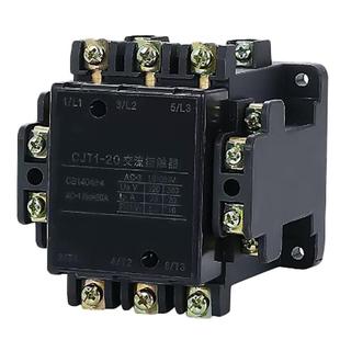 CJT1-40A交流接触器银点36V 80V 220V 380V 10A/20A/40A两相 三相