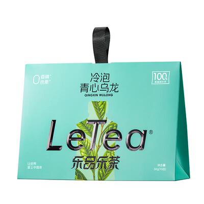 乐品乐茶letea冷泡茶青心乌龙0糖