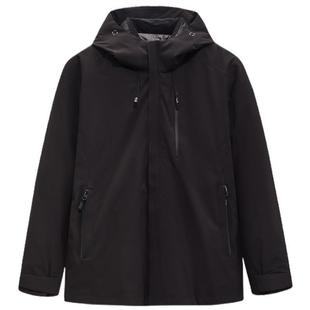 [白鸭绒]九牧王男士羽绒服2025冬季新款三防户外男款连帽保暖外套