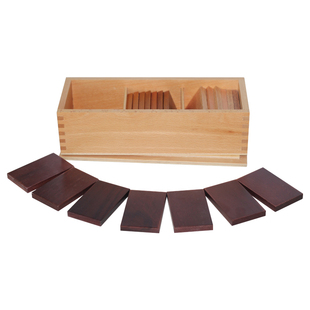 蒙台蒙特梭利早教蒙氏感官感觉教具幼儿园儿童益智玩具重量板cms