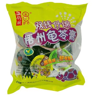 广西特产双钱什锦龟苓膏360g*1袋