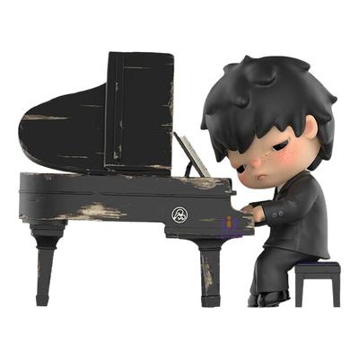 POPMART泡泡玛特Hirono 小野钢琴师手办潮流玩具时尚礼物摆件