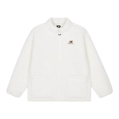 New BalanceNB外套女官方正品26秋冬新款防风保暖针织绒毛上衣女