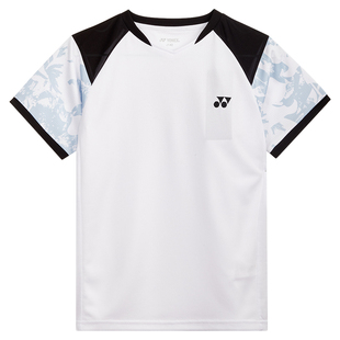 YONEX尤尼克斯羽毛球服儿童青少年速干透气短袖运动训练服比赛yy
