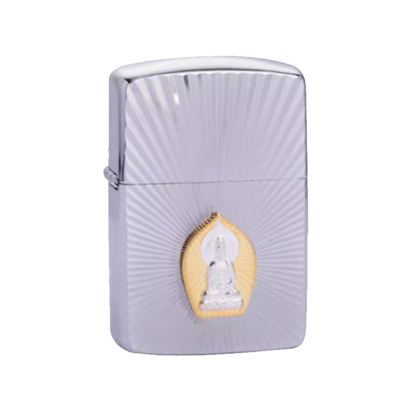 Zippo打火机贴章盔甲观音