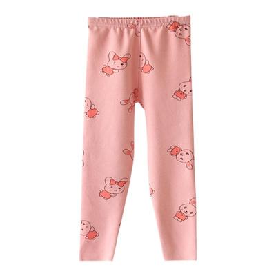 德绒保暖居家聚酯纤维无骨保暖裤