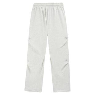 维动星轨运动长裤男士秋季跑步训练篮球美式针织宽松休闲直筒卫裤