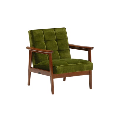 凡德罗全球购正品|日本Karimoku K Chair日式软包进口躺椅沙发椅