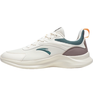 安踏男鞋2025新款跑步鞋秋冬皮面防泼水运动鞋休闲鞋正品鞋子跑鞋